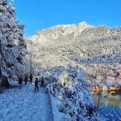 Nainital-Snowfall-during-Winter Nainital-Snowfall-during-Winter